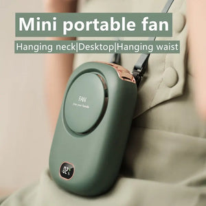 Mini Portable Hand Fan - Rechargeable Bladeless