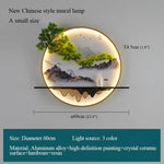 Modern Wall Landscape Picture - Lamp LED