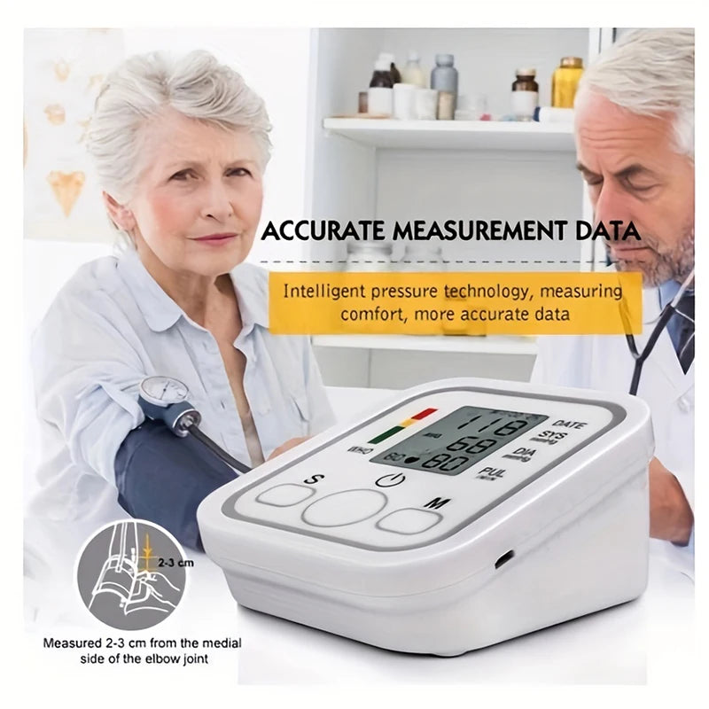 New Blood Pressure Monitor - Upper Arm Automatic Tonometer Digital