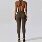 Women Jumpsuit Fitness - Outfit Push-Up Activewear
