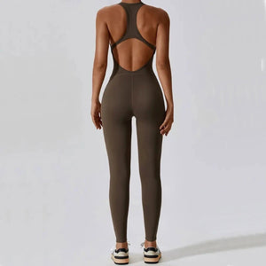 Women Jumpsuit Fitness - Outfit Push-Up Activewear