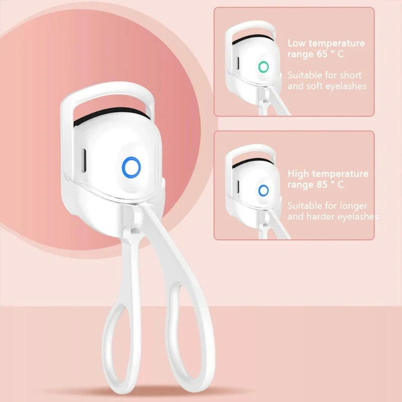 Portable Electric Heated Eyelash Curler 