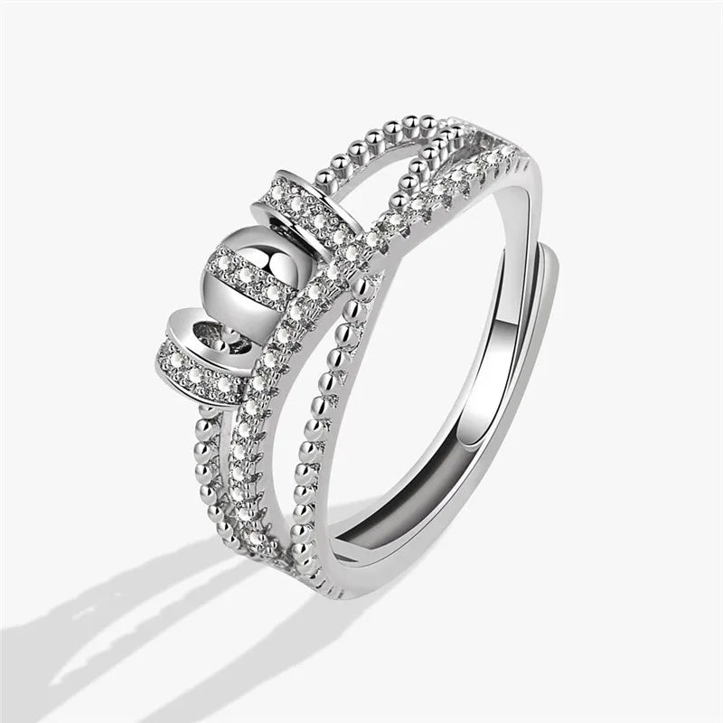 Fashion Crystal Calm Ring