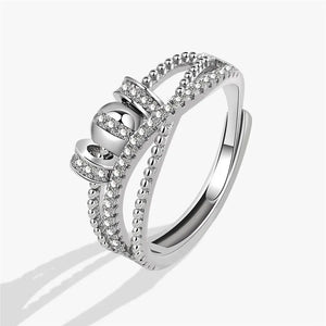 Fashion Crystal Calm Ring