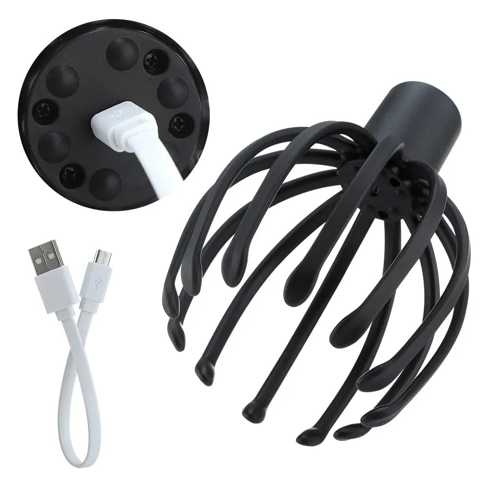 Electric Head Massager - Octopus