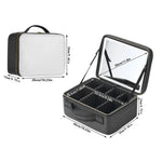 Travel Makeup Bag - Cosmetic Case Smart LED