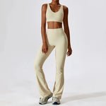 Seamless Women Sportswear - Set 2Pcs Gym Legging and Top Short/Long Sleeve