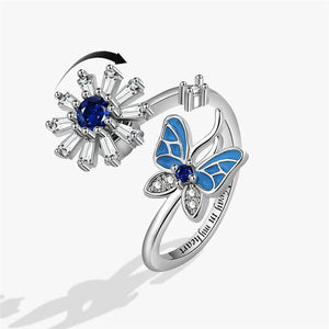 Fashion Crystal Calm Ring
