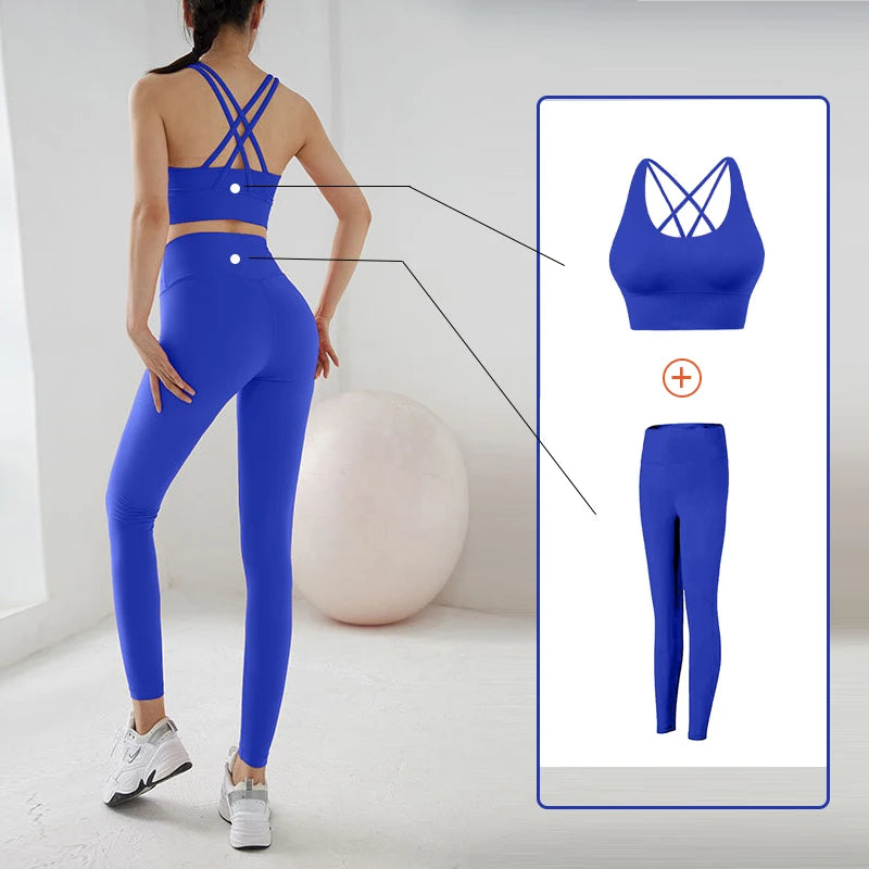 Women Yoga Set Sports - Bra and Legging