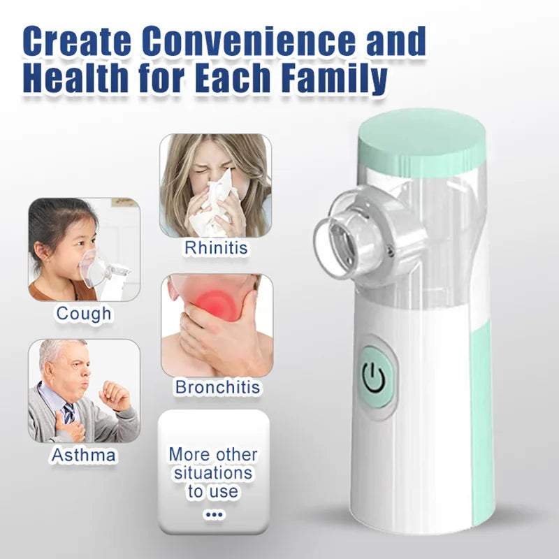 Silent Nebulizer - Mini Portable Humidifier