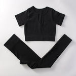 Women Seamless Workout Set -Top and Legging