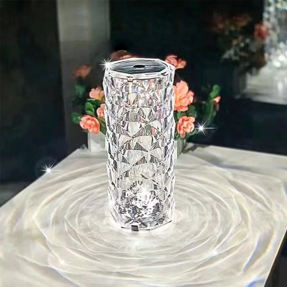 Vibrant Crystal LED Color Lamp