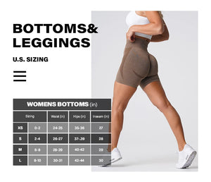 Seamless Women Shorts - Push Up Booty