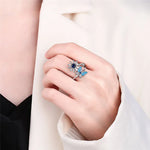 Fashion Crystal Calm Ring