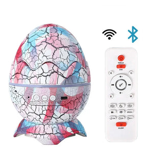 Dinosaur Egg Shell - Galaxy Projector