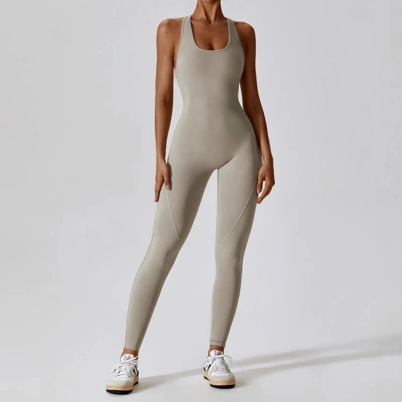 Women Jumpsuit Fitness - Outfit Push-Up Activewear
