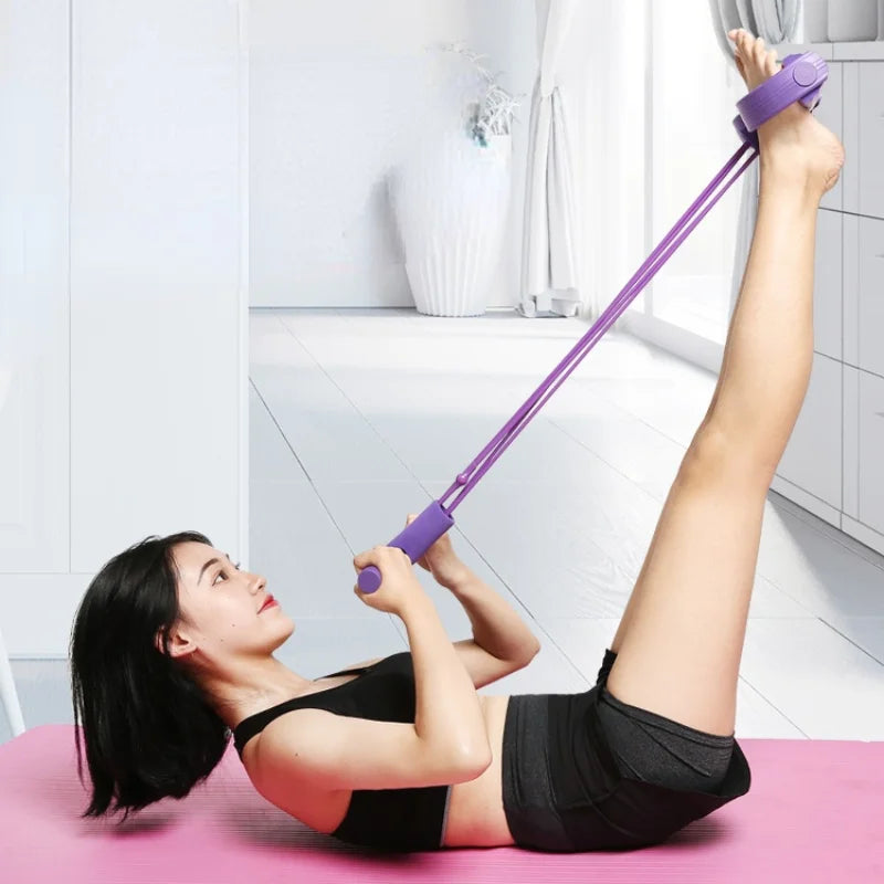 4 Resistance Elastic Pull Ropes