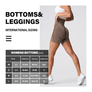 Seamless Women Shorts - Push Up Booty
