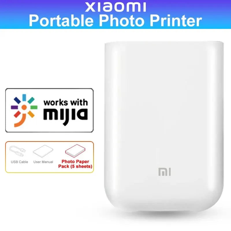 Original Portable Mini Photo Printer - Bluetooth Thermal Print