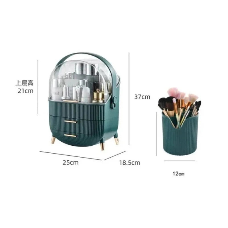Cosmetic Storage Box - Makeup Organizer With Drawer
