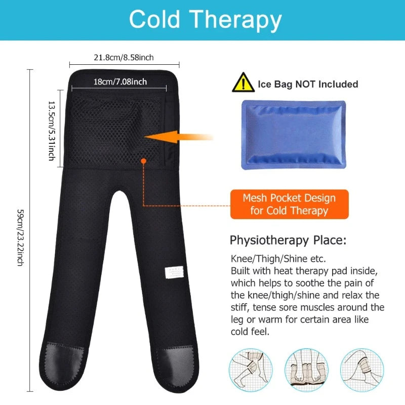 Electric Knee Heating Pad - USB Thermal Therapy Heated Knee
