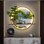 Modern Wall Landscape Picture - Lamp LED
