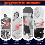 Inflatable Belt Abdomen Pain Relief - Heating Vibration and Massage