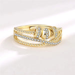 Fashion Crystal Calm Ring