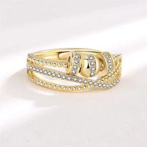 Fashion Crystal Calm Ring