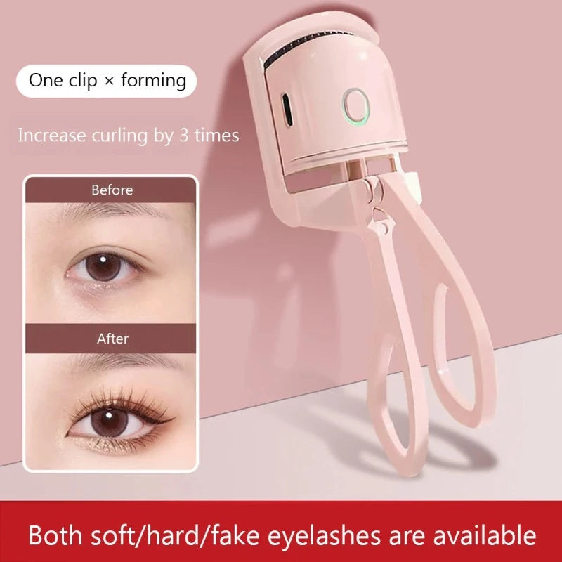 Portable Electric Heated Eyelash Curler 