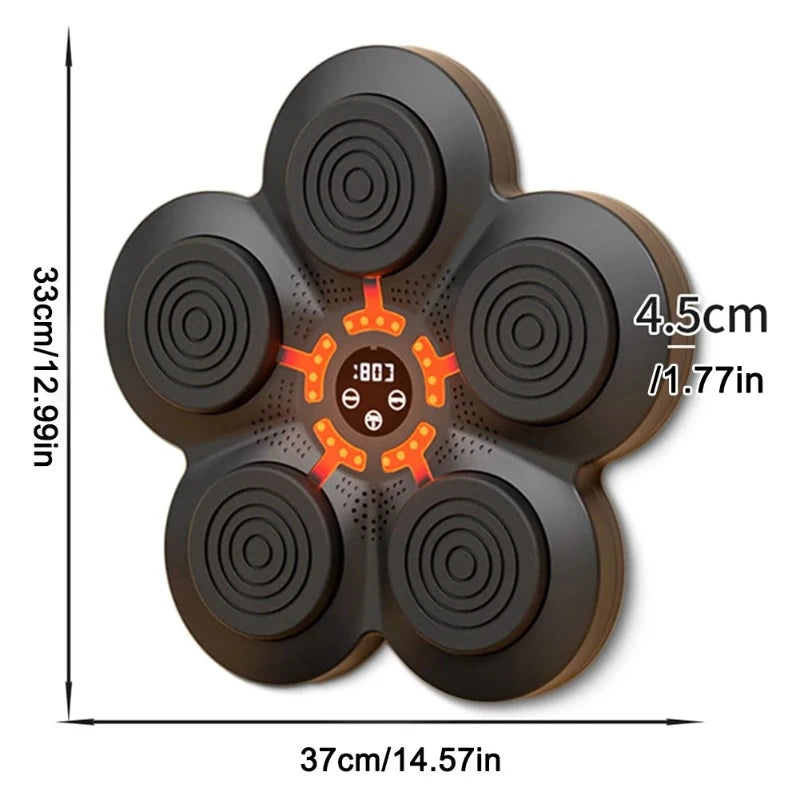 Smart Music Boxing Machine - Wall Target LED