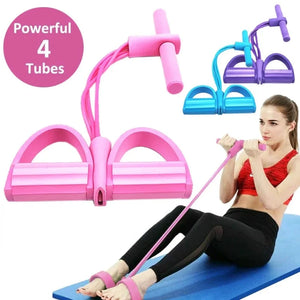 4 Resistance Elastic Pull Ropes