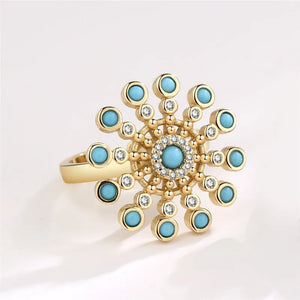 Fashion Crystal Calm Ring