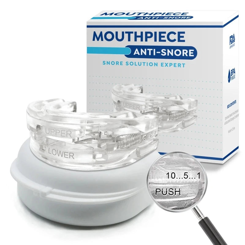 Anti Snoring Bruxism Mouth Guard - Improve Sleeping