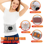 Inflatable Belt Abdomen Pain Relief - Heating Vibration and Massage