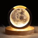 Luminous Crystal Ball Night Light - Atmosphere Projection