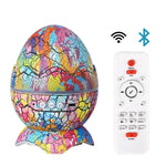 Dinosaur Egg Shell - Galaxy Projector