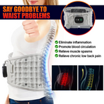 Inflatable Belt Abdomen Pain Relief - Heating Vibration and Massage
