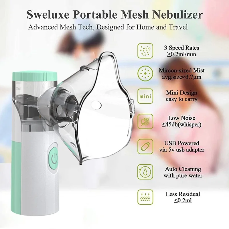 Silent Nebulizer - Mini Portable Humidifier