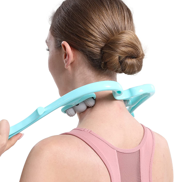Handheld Neck Massager with Shiatsu Ball Shoulder Aid