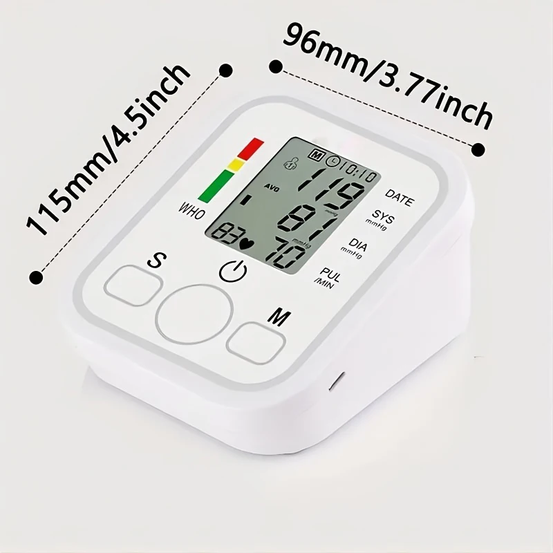 New Blood Pressure Monitor - Upper Arm Automatic Tonometer Digital
