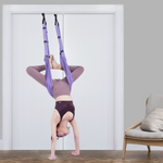 Adjustable Yoga Stretching Strap at Home